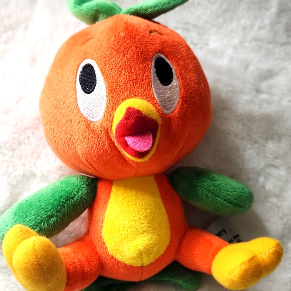Disney Orange and Green Stuffed Animal